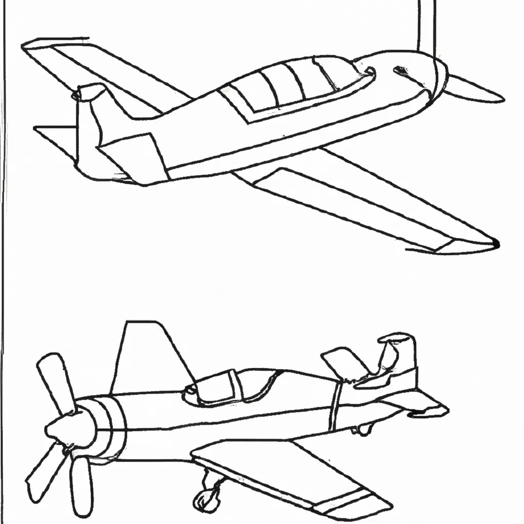 desenhos planador imprimir colorir 11