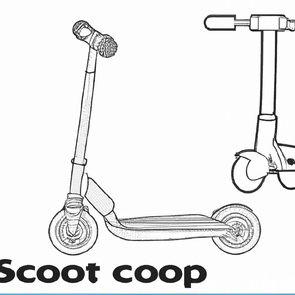desenhos scooter imprimir colorir 8