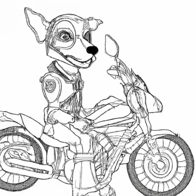 desenhos cachorro moto imprimir colorir 2 desenhos cachorro moto imprimir colorir 2
