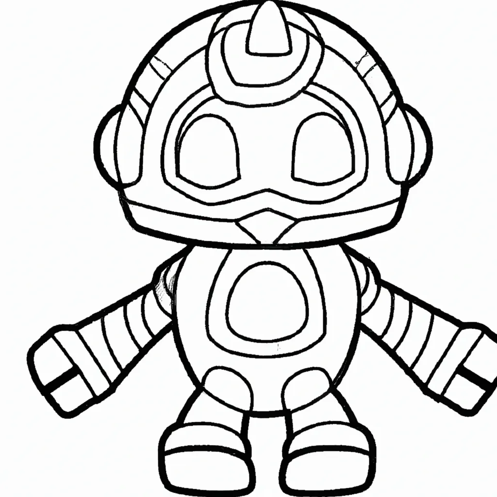 desenhos robo kawaii imprimir colorir 2 desenhos robo kawaii imprimir colorir 2