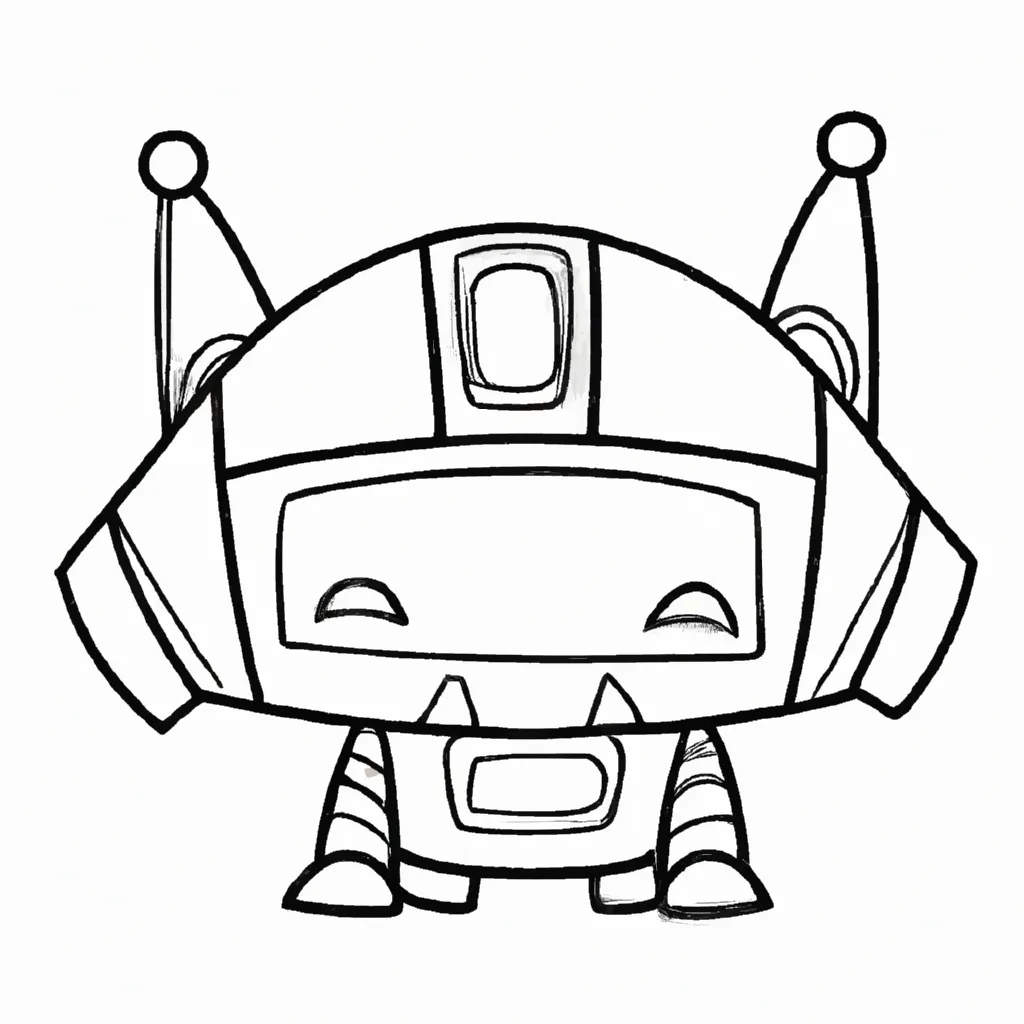 desenhos robo kawaii imprimir colorir 3 desenhos robo kawaii imprimir colorir 3
