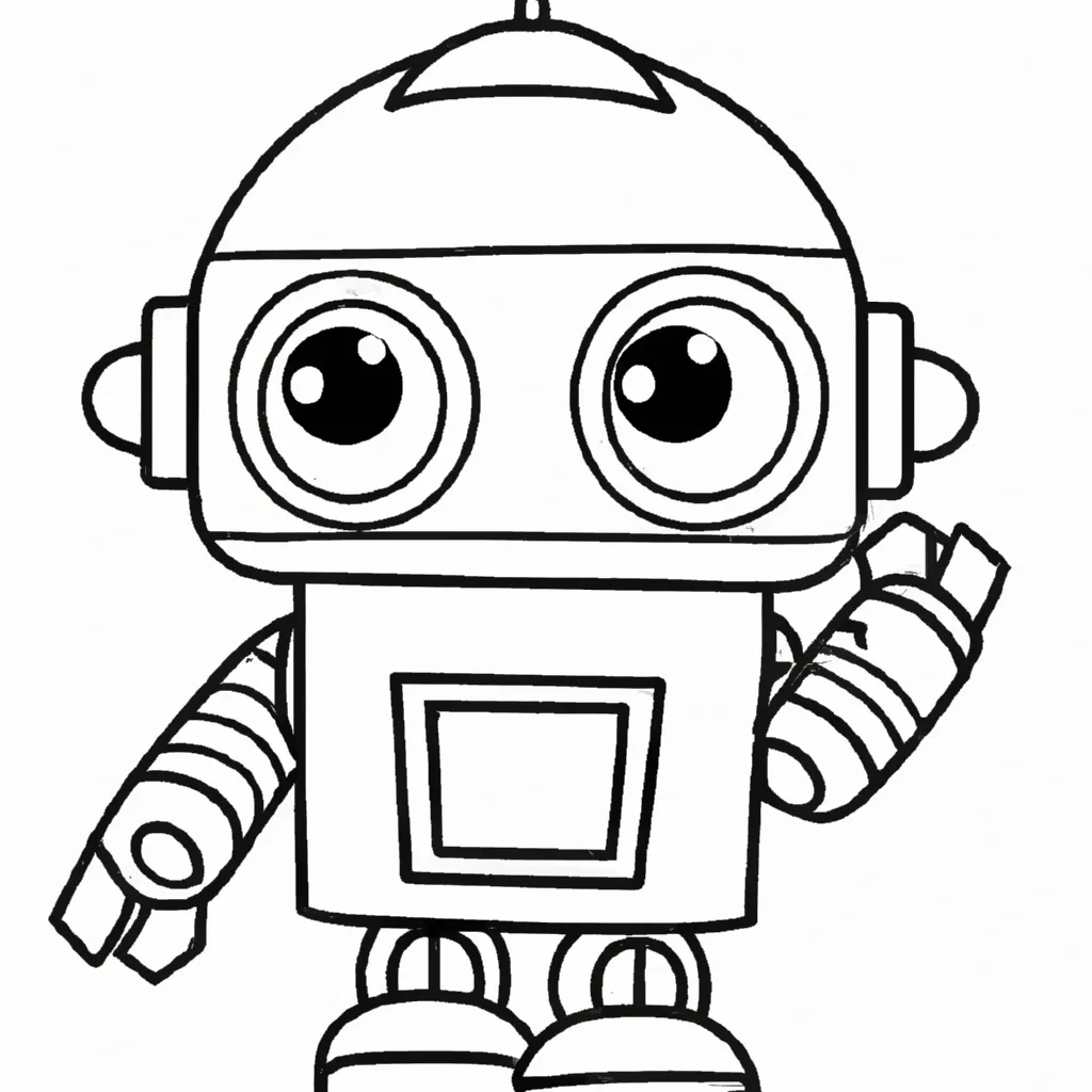 desenhos robo kawaii imprimir colorir 7 desenhos robo kawaii imprimir colorir 7
