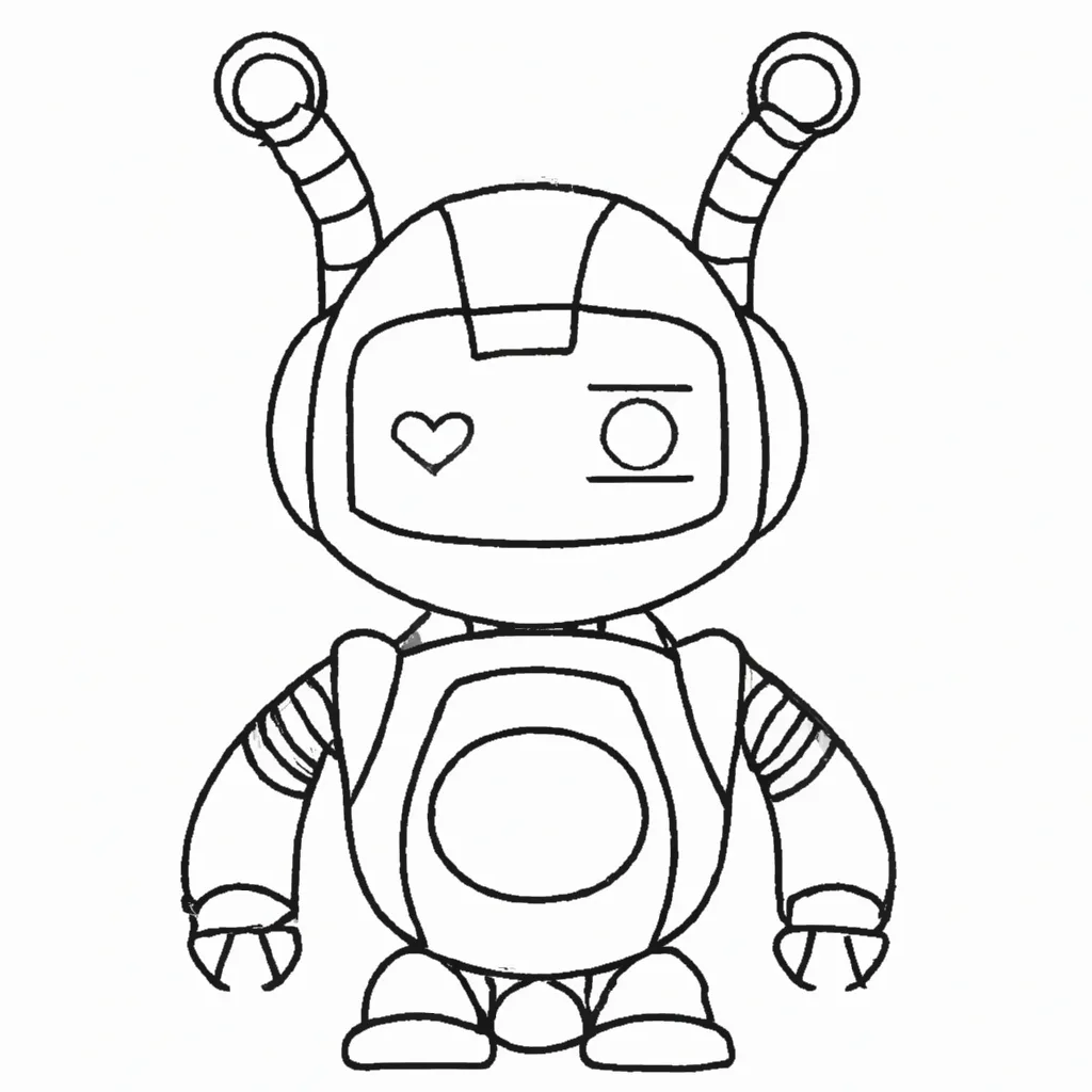 desenhos robo kawaii imprimir colorir 12 desenhos robo kawaii imprimir colorir 12