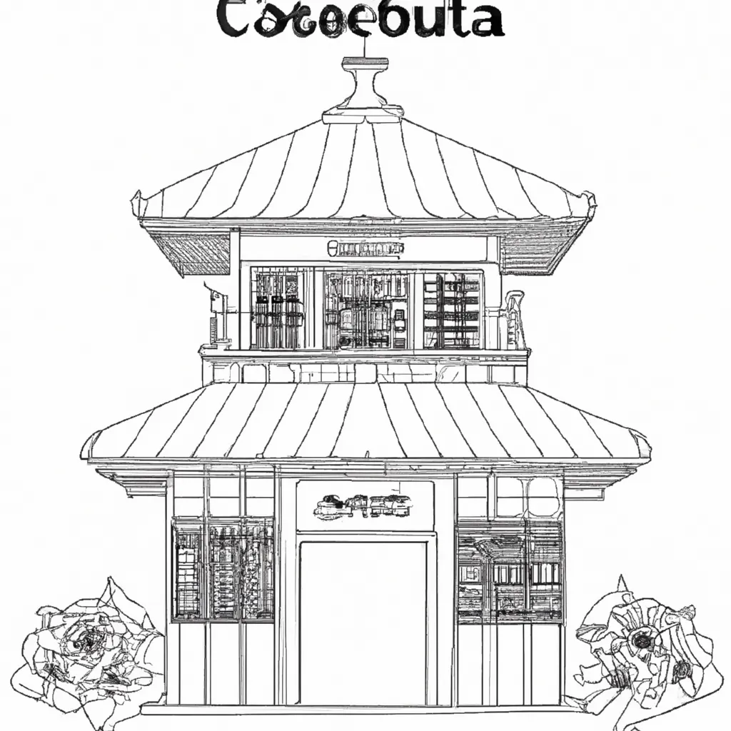 desenhos casa japonesa imprimir colorir 4