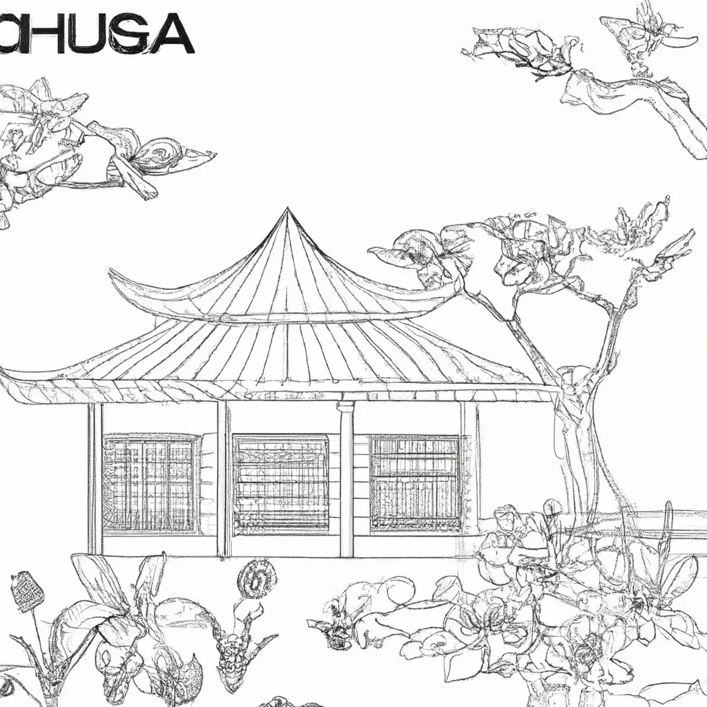 desenhos casa japonesa imprimir colorir 8