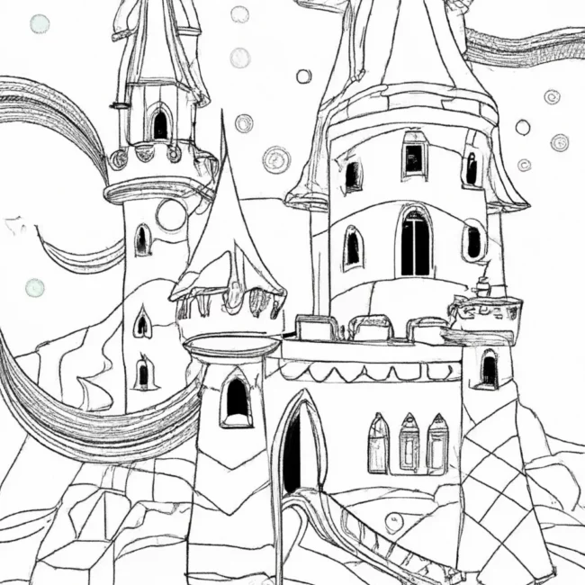 desenhos castelo fantasia imprimir colorir 1 desenhos castelo fantasia imprimir colorir 1
