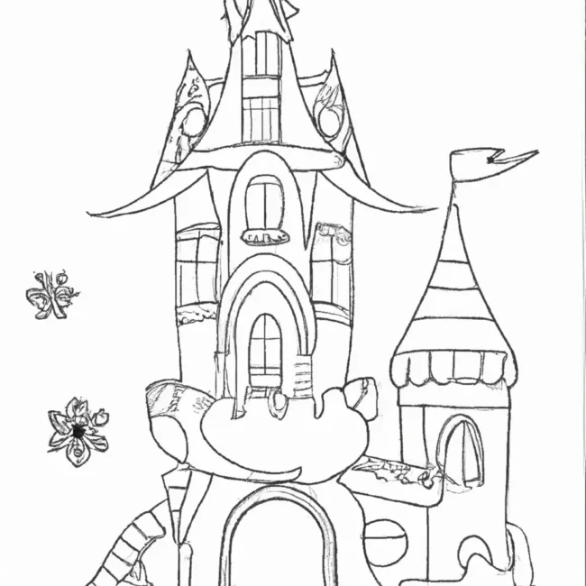 desenhos castelo fantasia imprimir colorir 8 desenhos castelo fantasia imprimir colorir 8