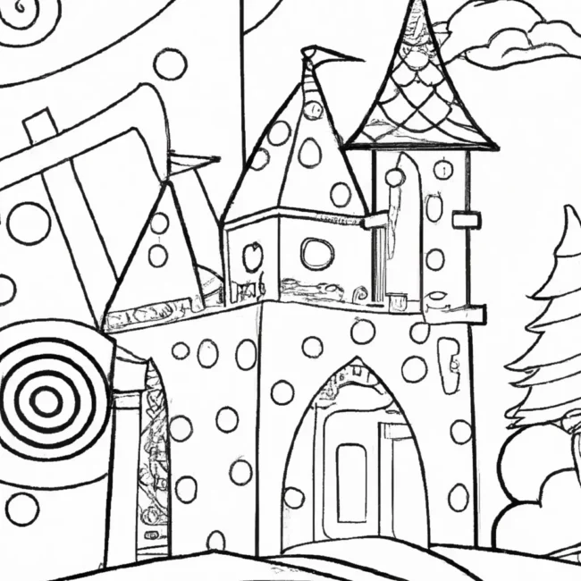desenhos castelo fantasia imprimir colorir 9 desenhos castelo fantasia imprimir colorir 9