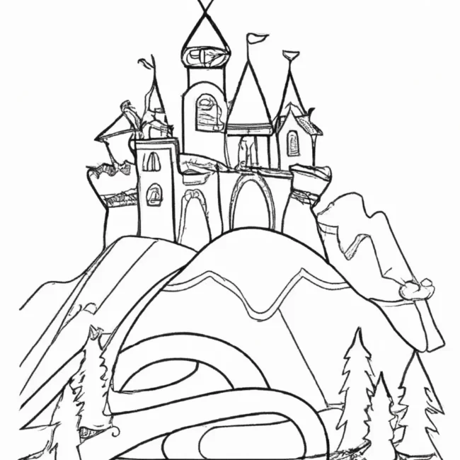 desenhos castelo fantasia imprimir colorir 13 desenhos castelo fantasia imprimir colorir 13