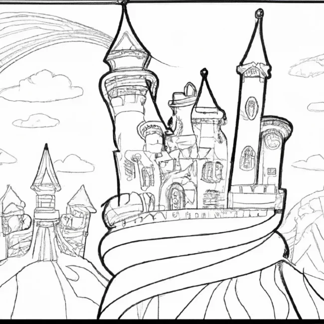 desenhos castelo fantasia imprimir colorir 14 desenhos castelo fantasia imprimir colorir 14