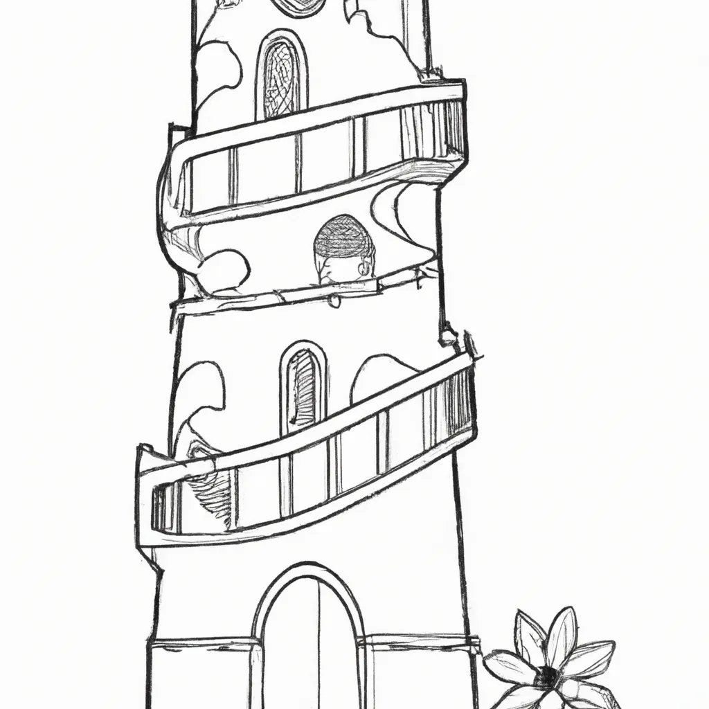 desenhos torre rapunzel imprimir colorir