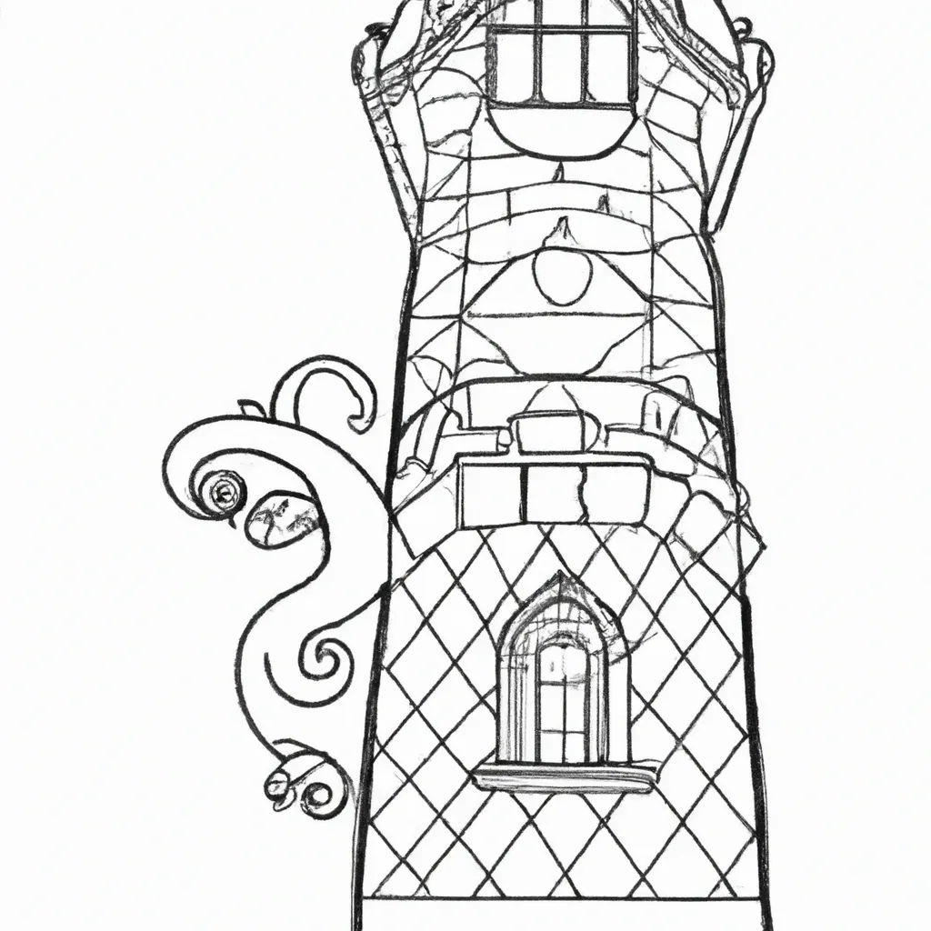 desenhos torre rapunzel imprimir colorir 5