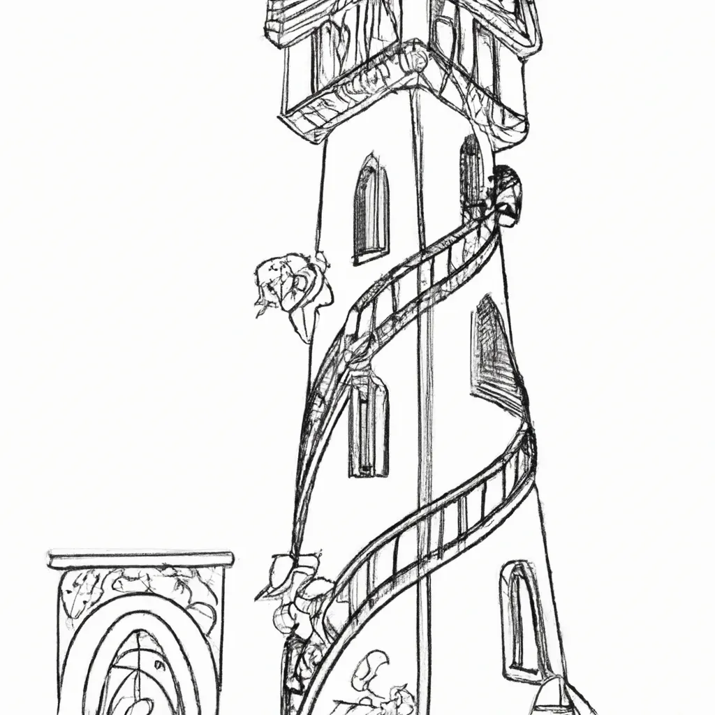 desenhos torre rapunzel imprimir colorir 8