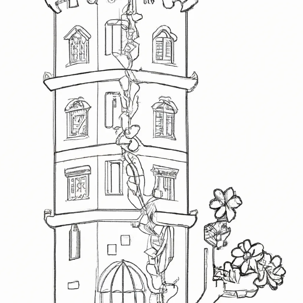 desenhos torre rapunzel imprimir colorir 10