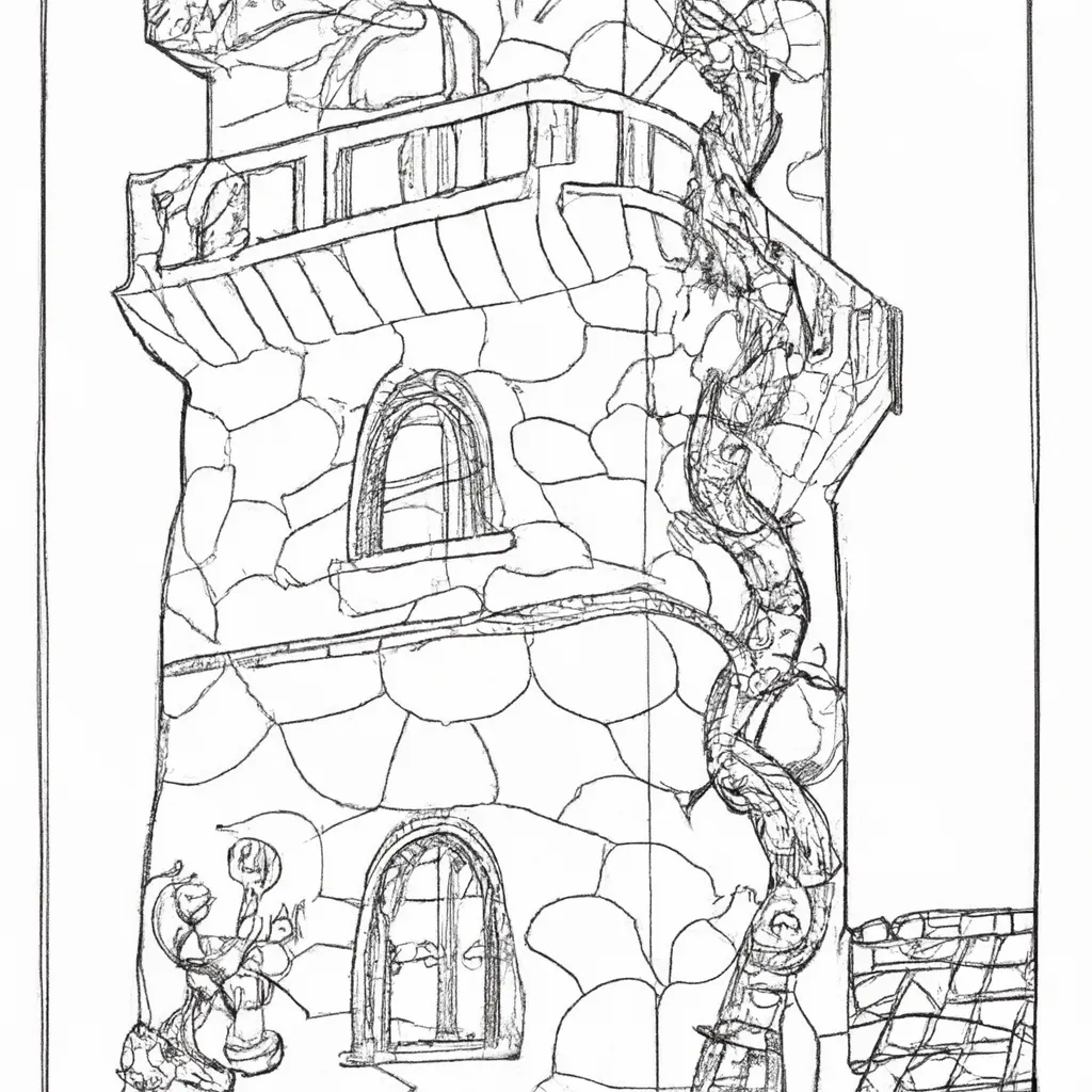 desenhos torre rapunzel imprimir colorir 11