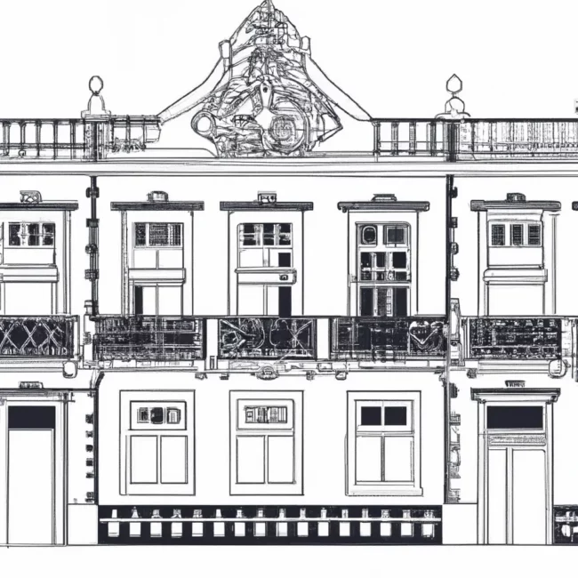 desenhos casa vitoriana imprimir colorir 12