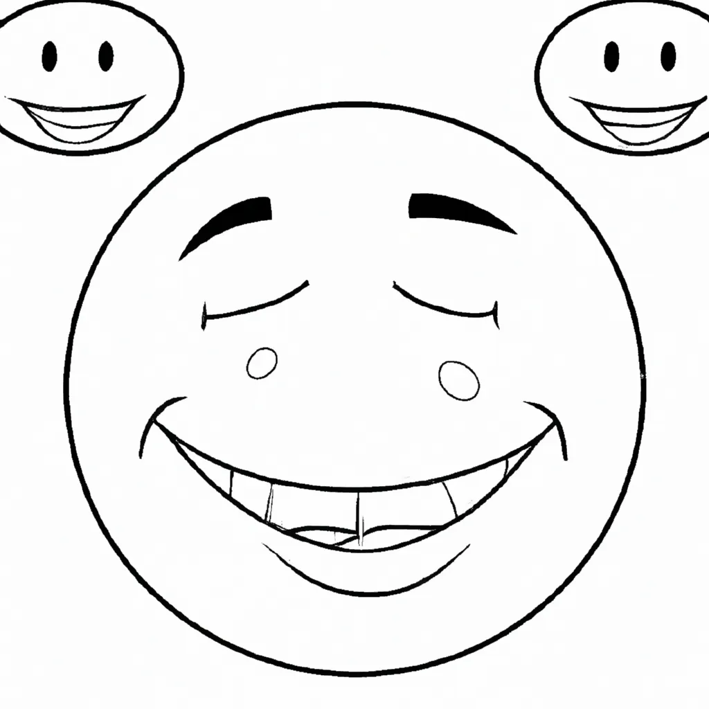 desenhos smiley sorriso imprimir colorir 6