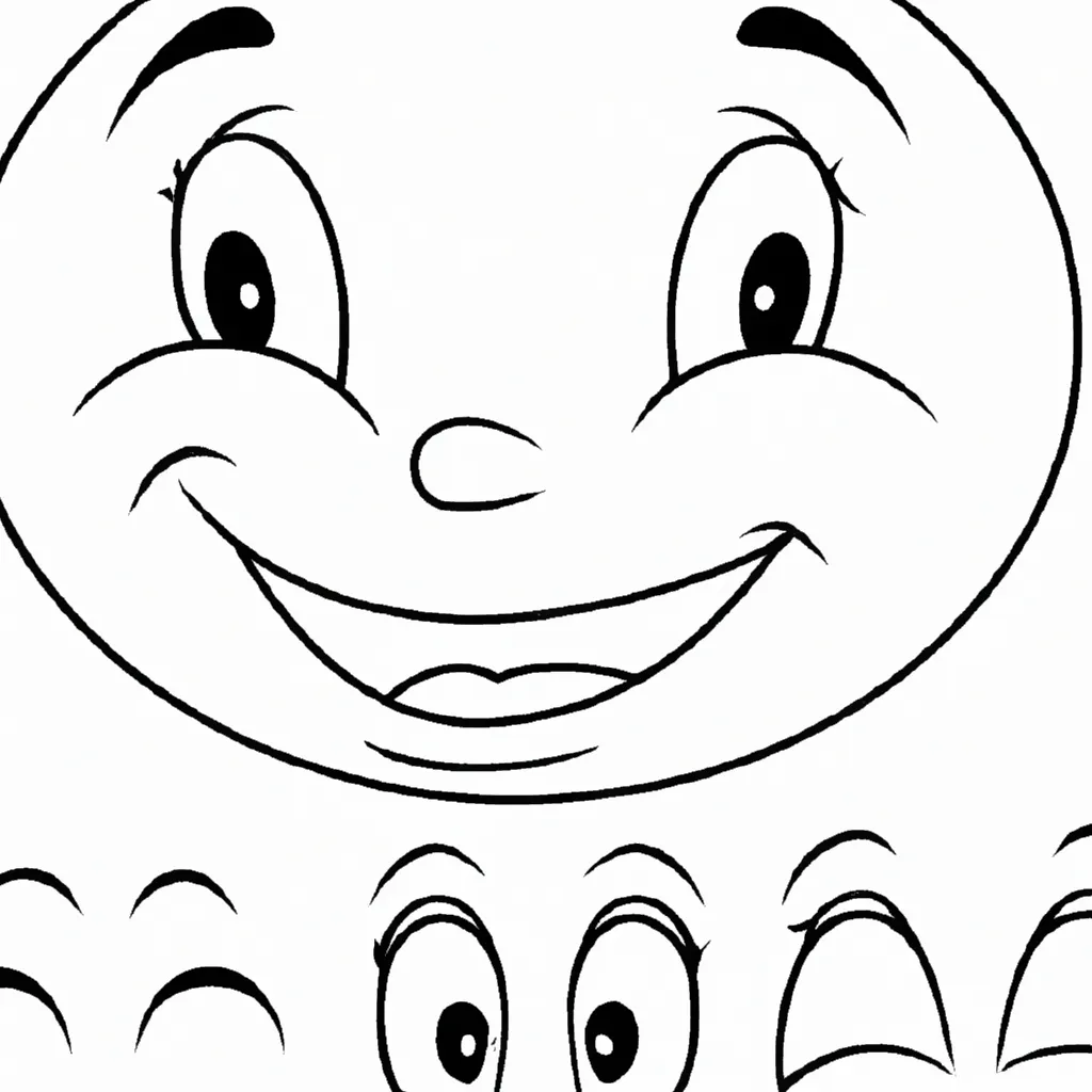 desenhos smiley sorriso imprimir colorir 14