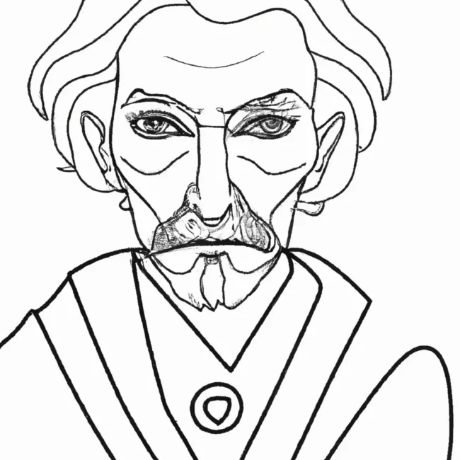 desenhos filosofo imprimir colorir 10