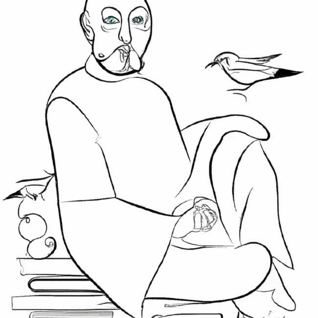desenhos filosofo imprimir colorir 11