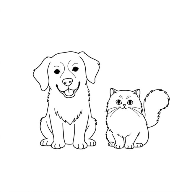 cachorros para colorir 4
