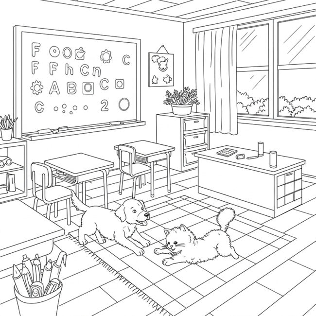 cachorros para colorir 3