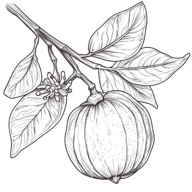 desenhos de bergamota para colorir 10