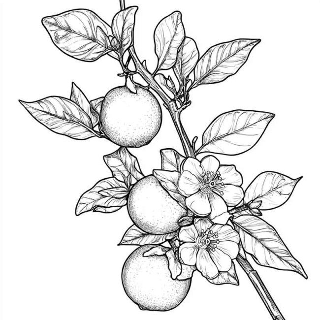 desenhos de bergamota 1