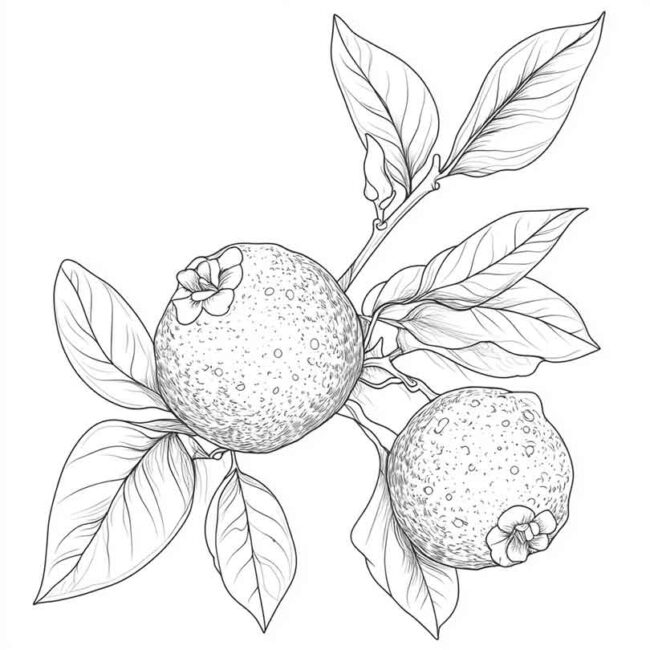 desenhos de bergamota 7