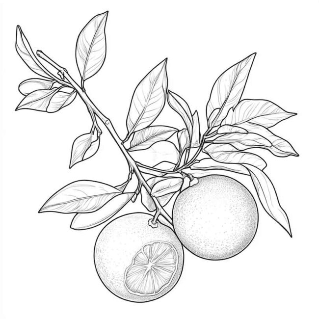 desenhos de bergamota 5