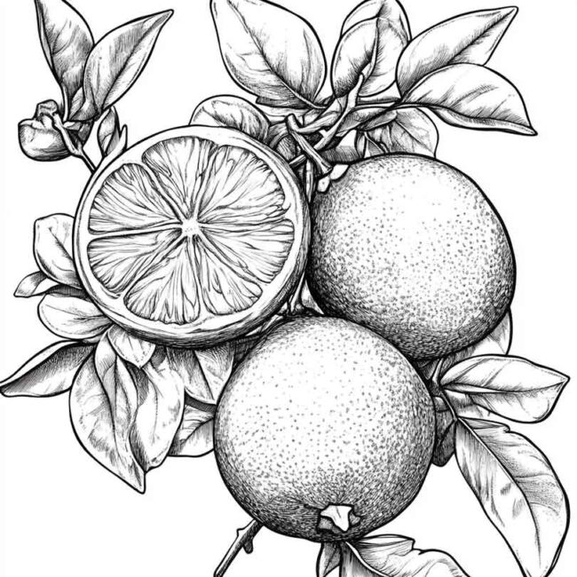 bergamota para pintar 7