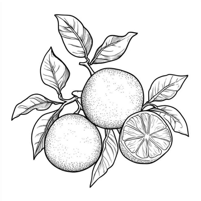 desenhos de bergamota 3