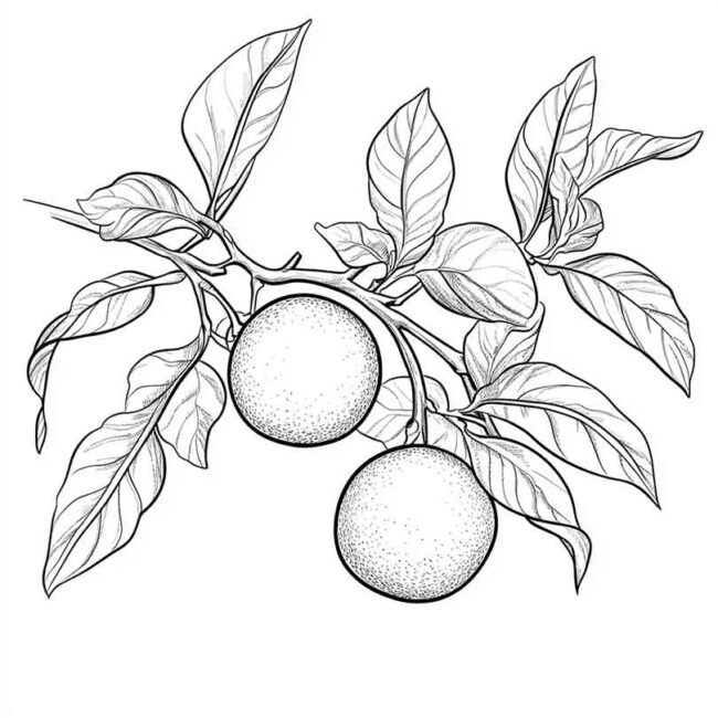 desenhos de bergamota 6