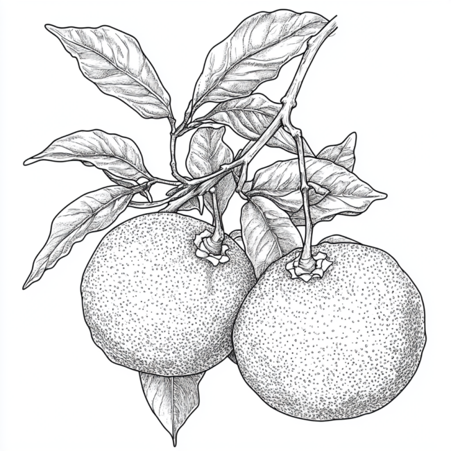 bergamota para pintar 5