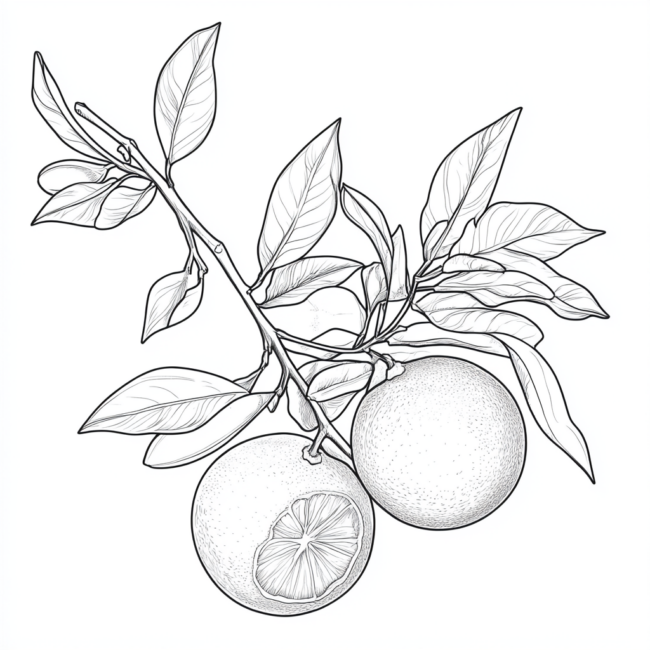 desenhos de bergamota 5