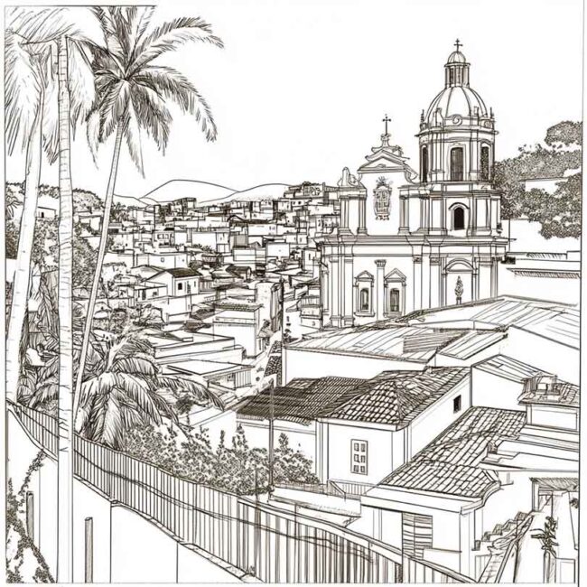 salvador para colorir 5