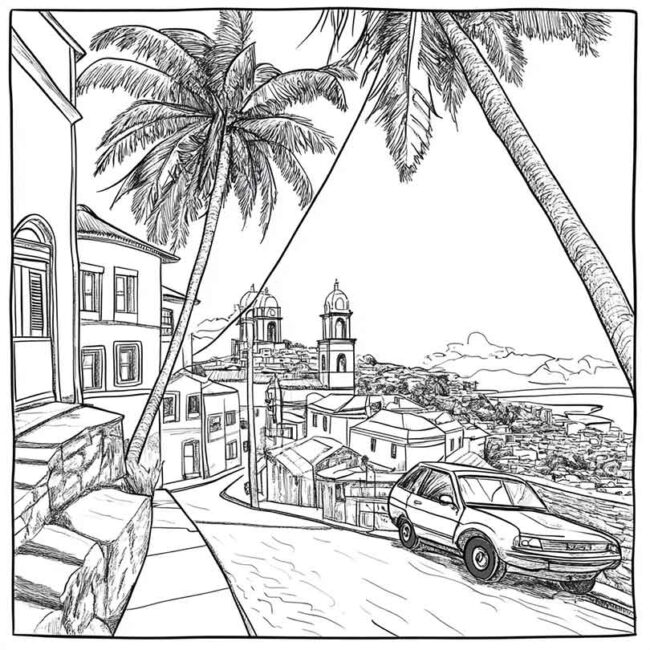 desenhos de salvador para colorir 24