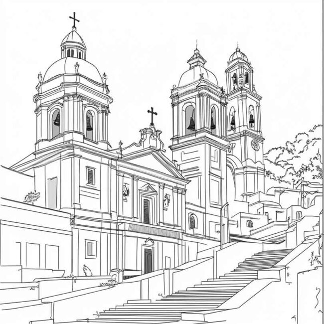 desenhos de salvador para colorir 2