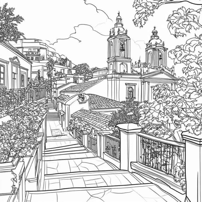 salvador para colorir 6