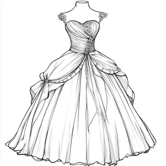 desenhos de vestidos 3 desenhos de vestidos 3
