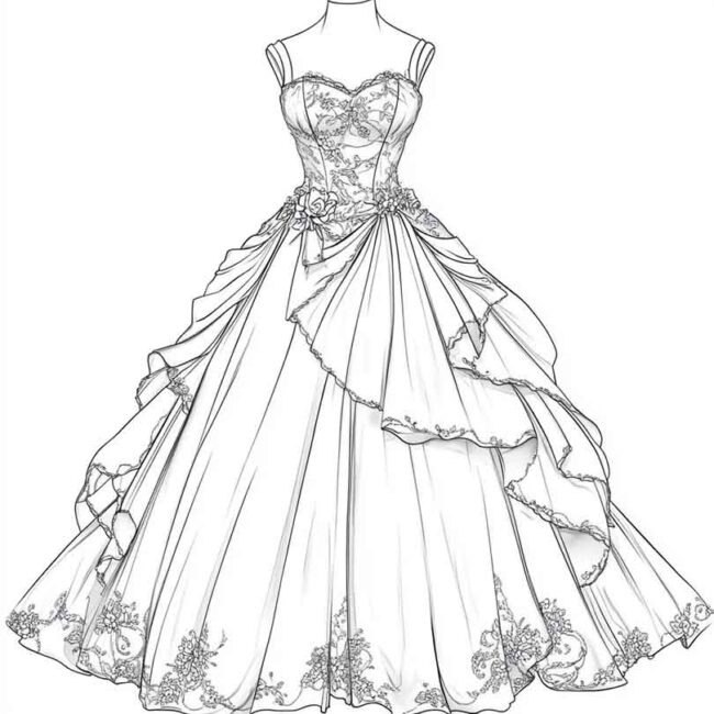 desenhos de vestidos 18 desenhos de vestidos 18