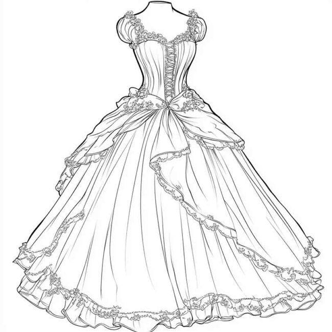 desenhos de vestidos 19 desenhos de vestidos 19