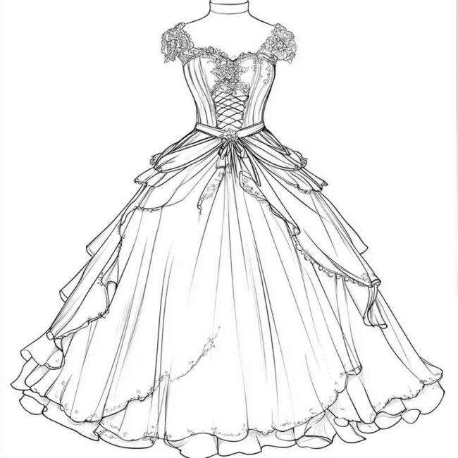 desenhos de vestidos 5 desenhos de vestidos 5
