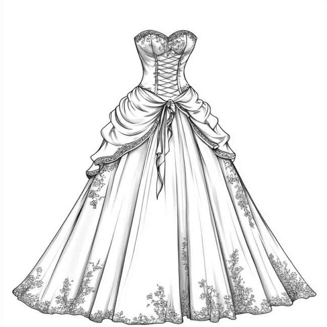 desenhos de vestidos 16 desenhos de vestidos 16