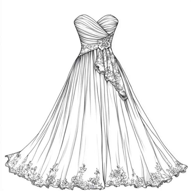 desenhos de vestidos 6 desenhos de vestidos 6