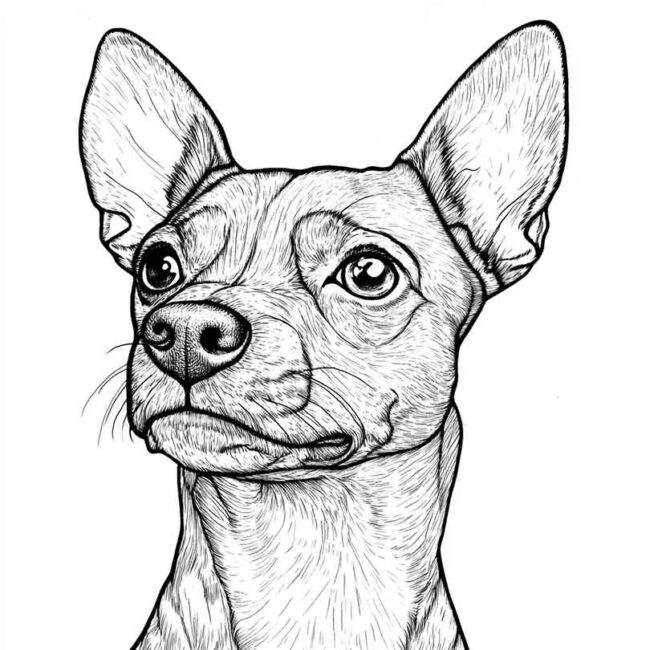 pincher para colorir 19