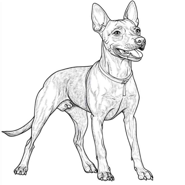 pincher para colorir 20