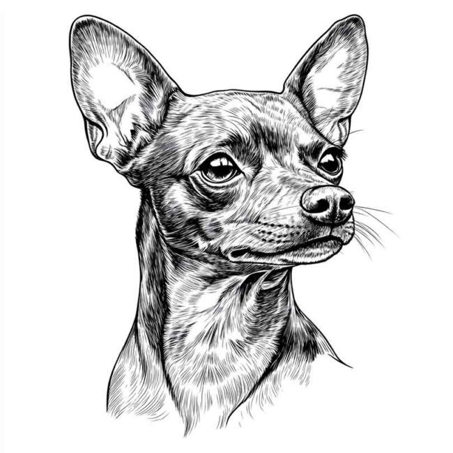pincher para colorir 23