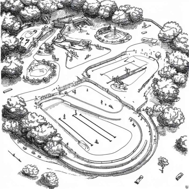 parque aquatico para colorir 8