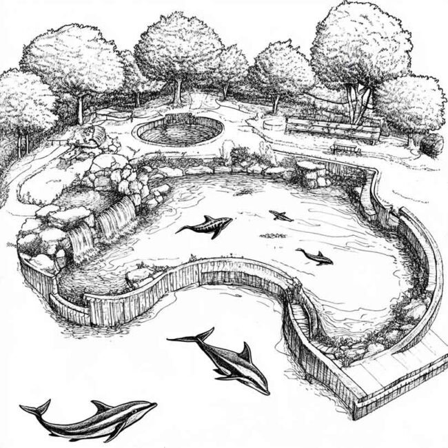 parque aquatico para colorir 4